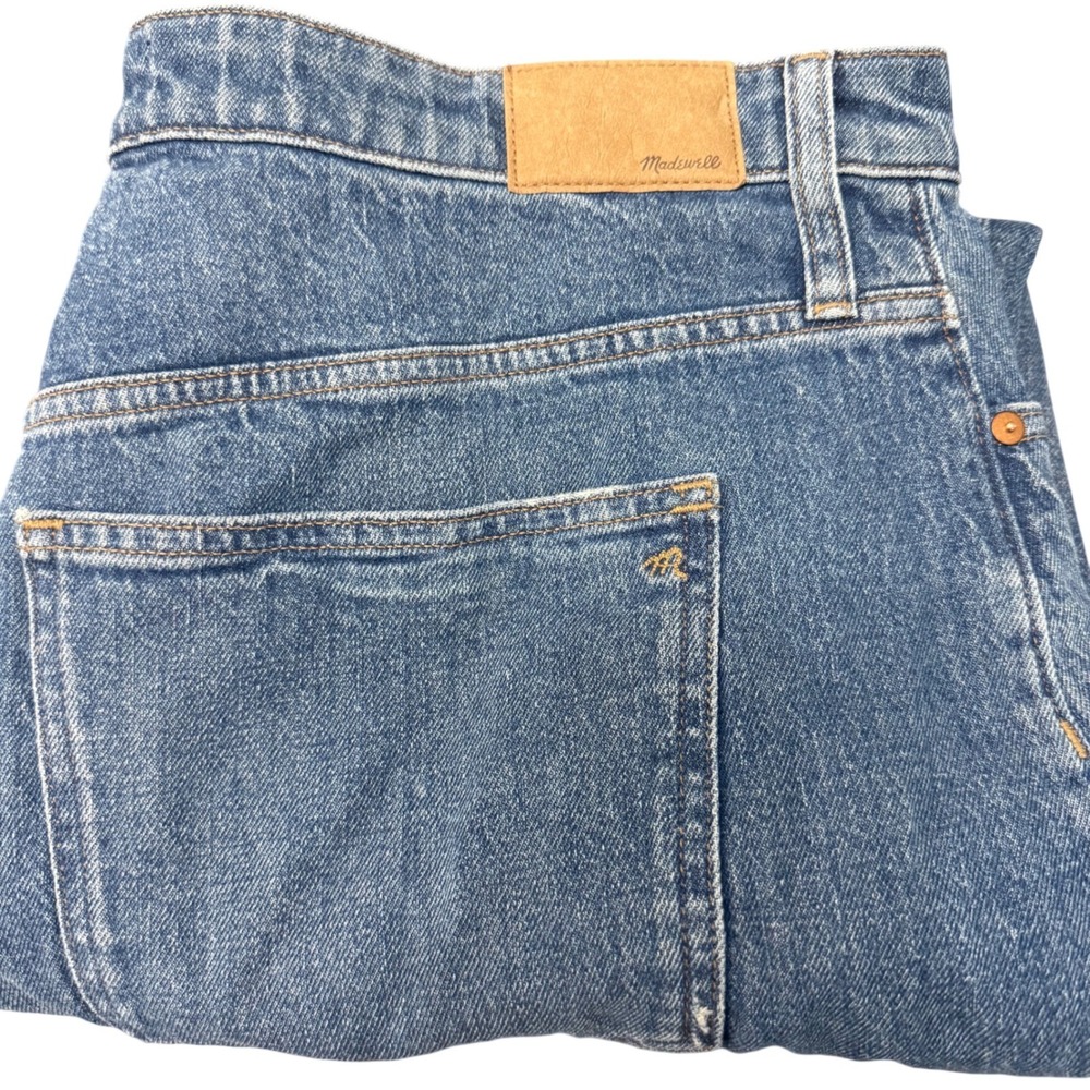 Madewell Curvy Perfect Vintage Jean Womens 33 (36x28) High Rise Tapered Denim